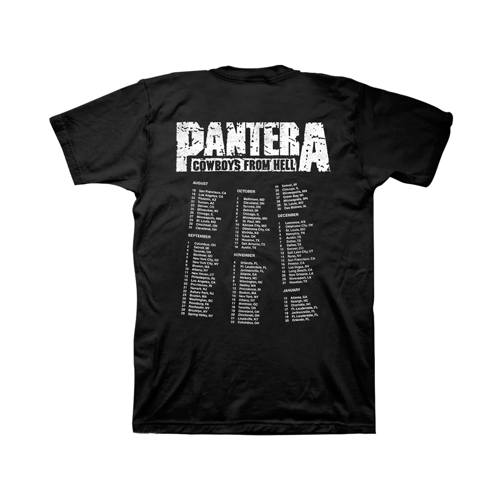 Cowboys From Hell Tour T-Shirt - Image 2