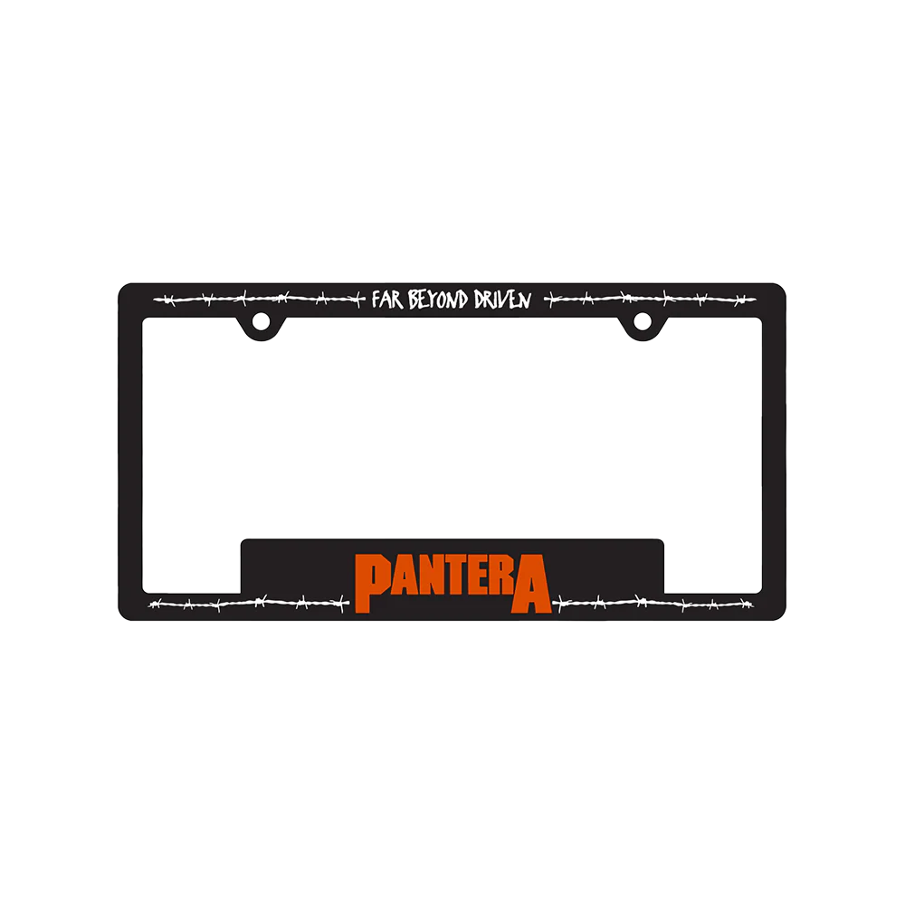 Far Beyond Driven License Plate Frame