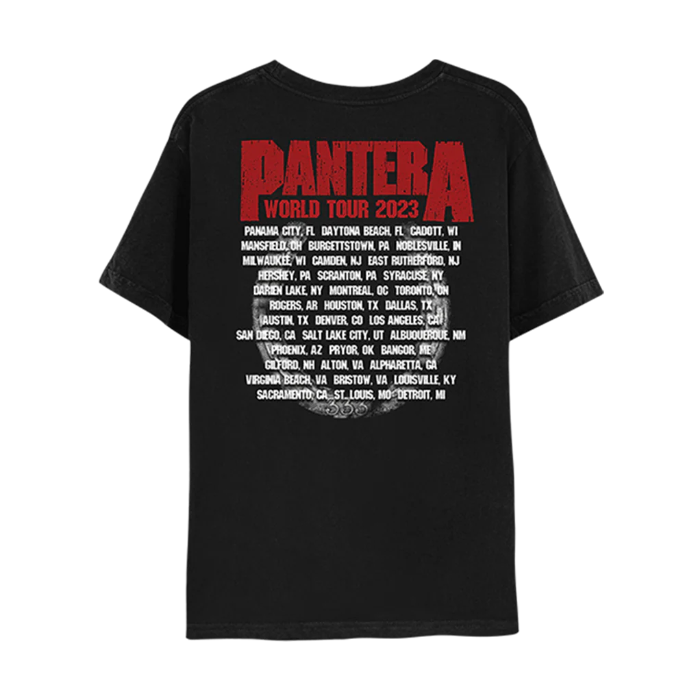 Horseshoe World Tour 2023 Black T-Shirt - Image 2