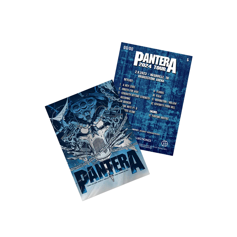Pantera 2024 Tour Foil Trading Card Set - Image 12