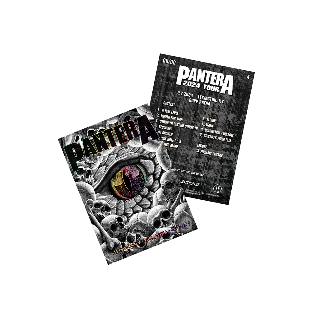 Pantera 2024 Tour Foil Trading Card Set - Image 13