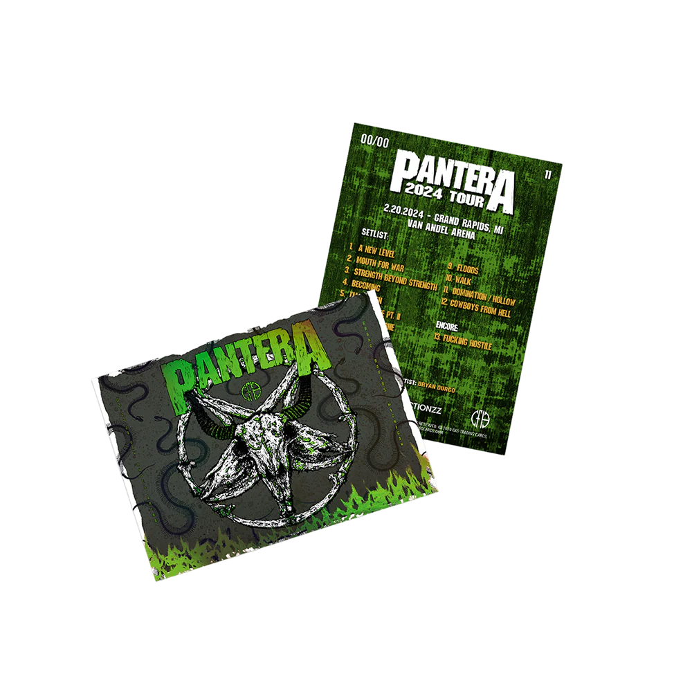 Pantera 2024 Tour Foil Trading Card Set - Image 6