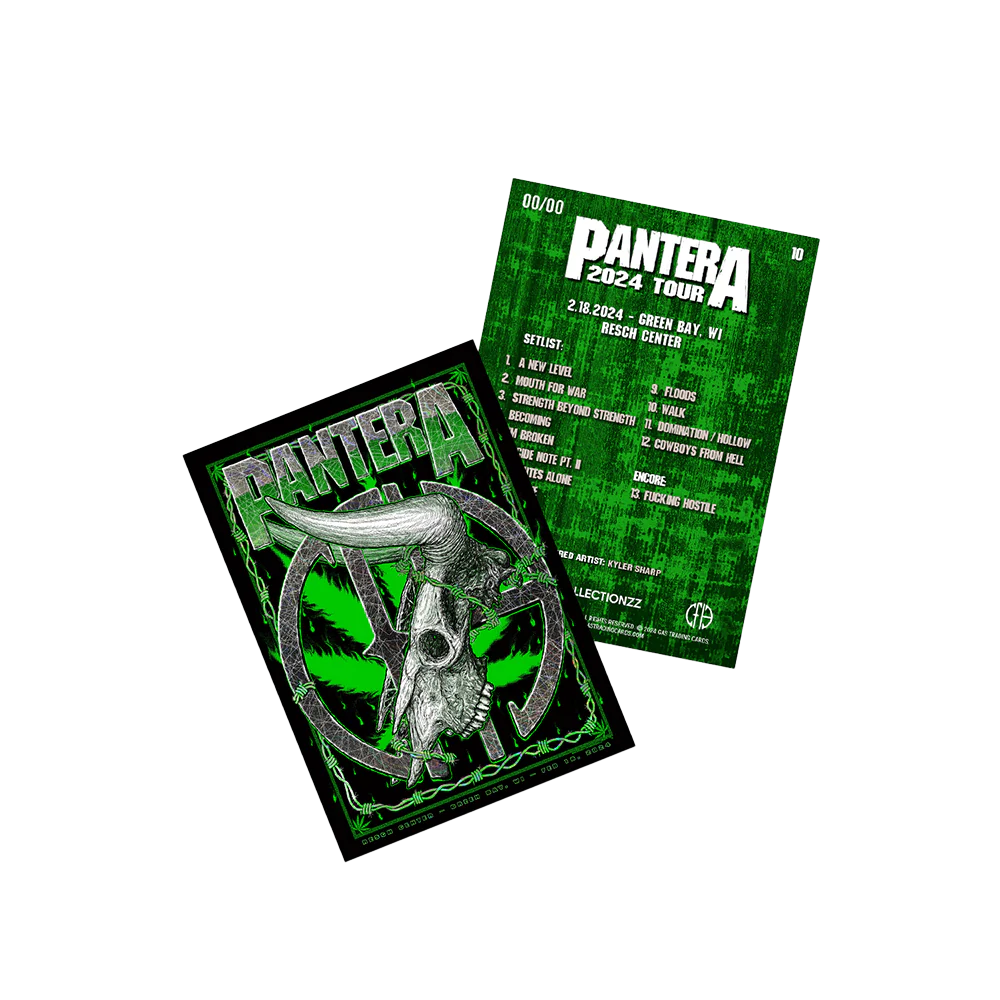Pantera 2024 Tour Foil Trading Card Set - Image 7