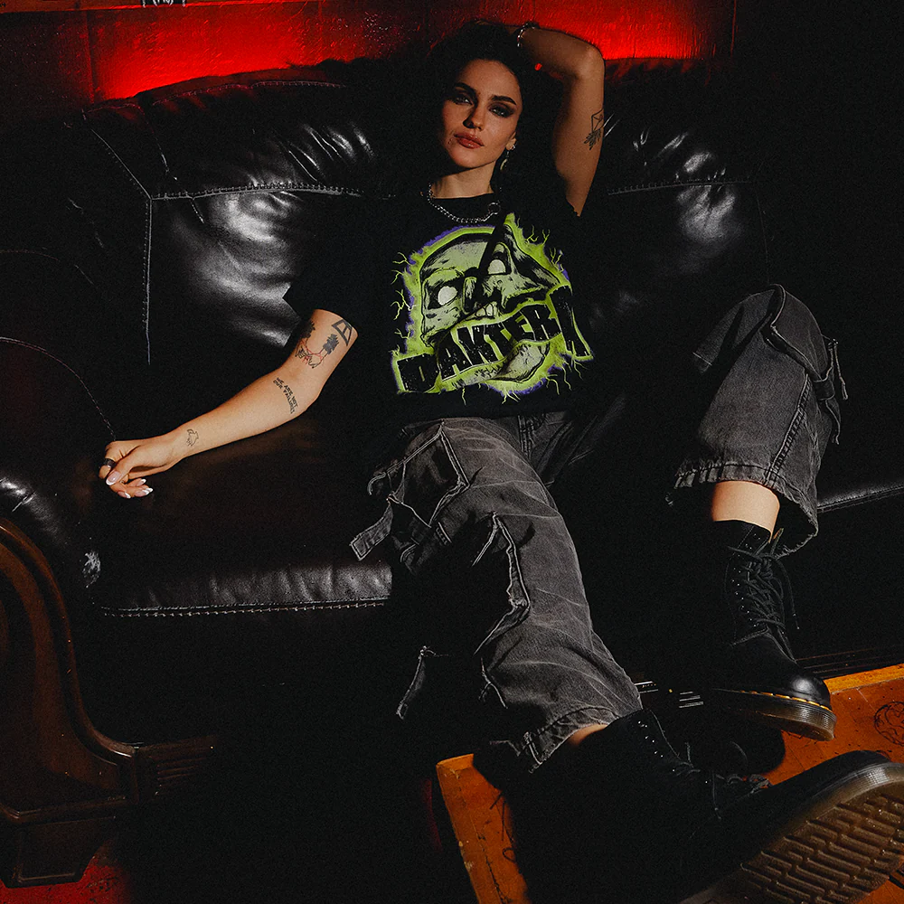 Shocked Skull T-Shirt (Glow In The Dark) - Image 2