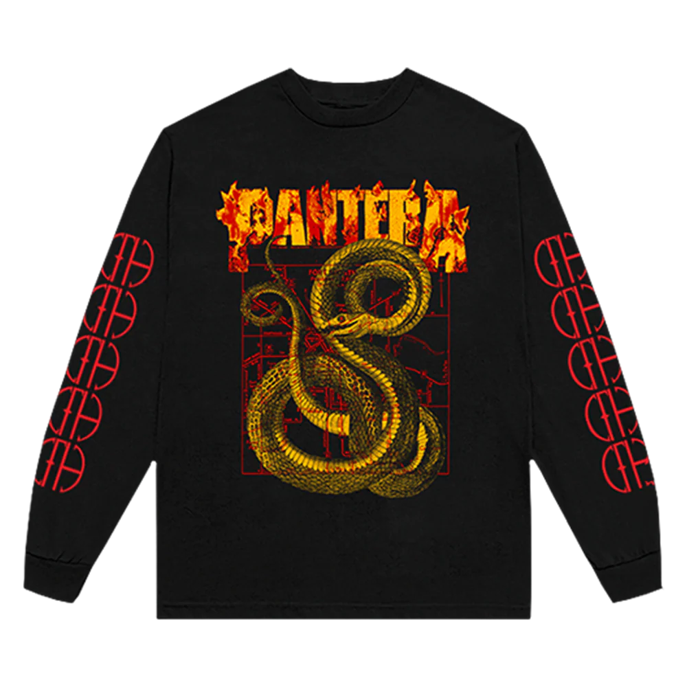 Snake World Tour 2023 Black Long Sleeve