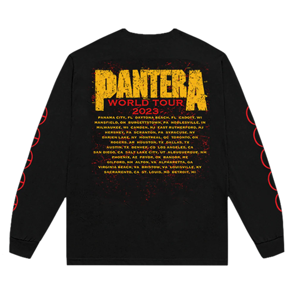 Snake World Tour 2023 Black Long Sleeve - Image 2